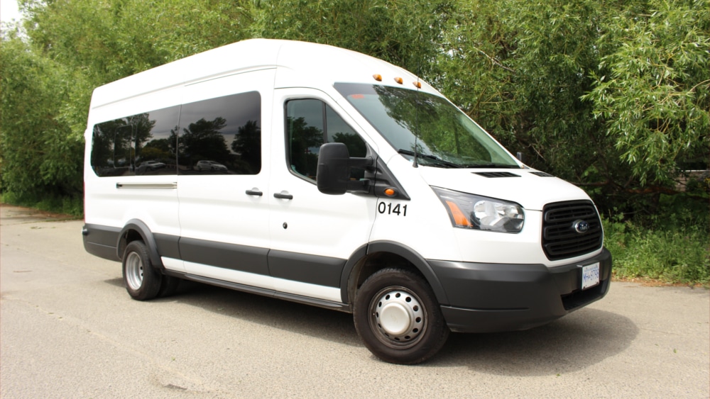A1 Bus - Vernon BC - Wedding Party Shuttle Bus Service - Fleet Pictures - 15 Passenger Transit Van 1