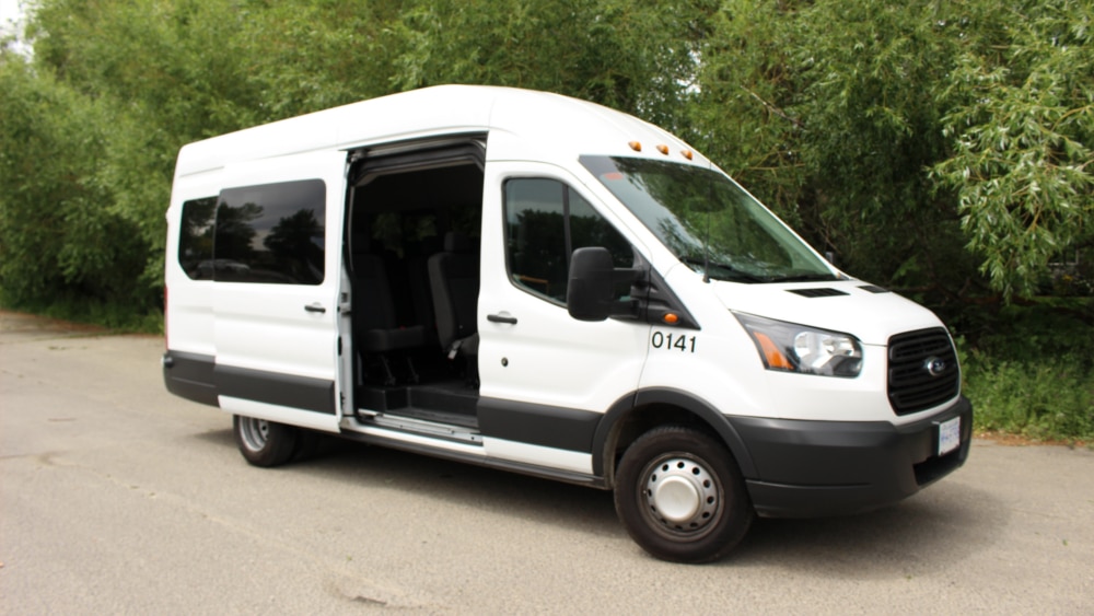 A1 Bus - Vernon BC - Wedding Party Shuttle Bus Service - Fleet Pictures - 15 Passenger Transit Van 2